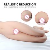 Silicone Tight Pussy Vagina Big Ass Realistic Half Body Sex Doll Torso Legs Male Adult Sex Toy For Man Masturbating by AUTOMATICWOMAN